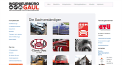 Desktop Screenshot of gaul.de