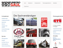 Tablet Screenshot of gaul.de